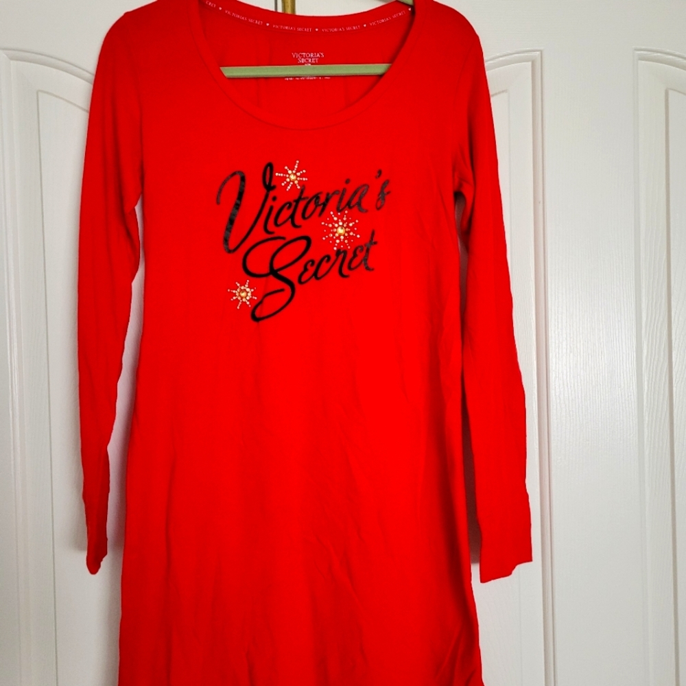 Victoria Secret Christmas Jammie shirt